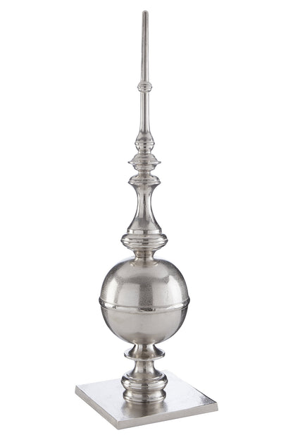 Davenport Large Rough Nickel Obelisk Ornament | Bali & Blue