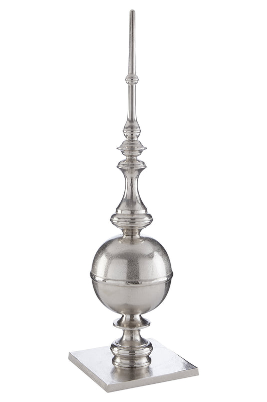 Davenport Large Rough Nickel Obelisk Ornament | Bali & Blue