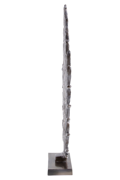 Luxe Decor Small Black Nickel Coral Sculpture