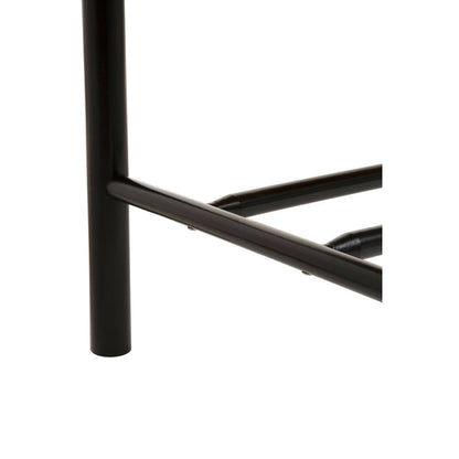 Bali Natural Rope and Black Wood Large Bench