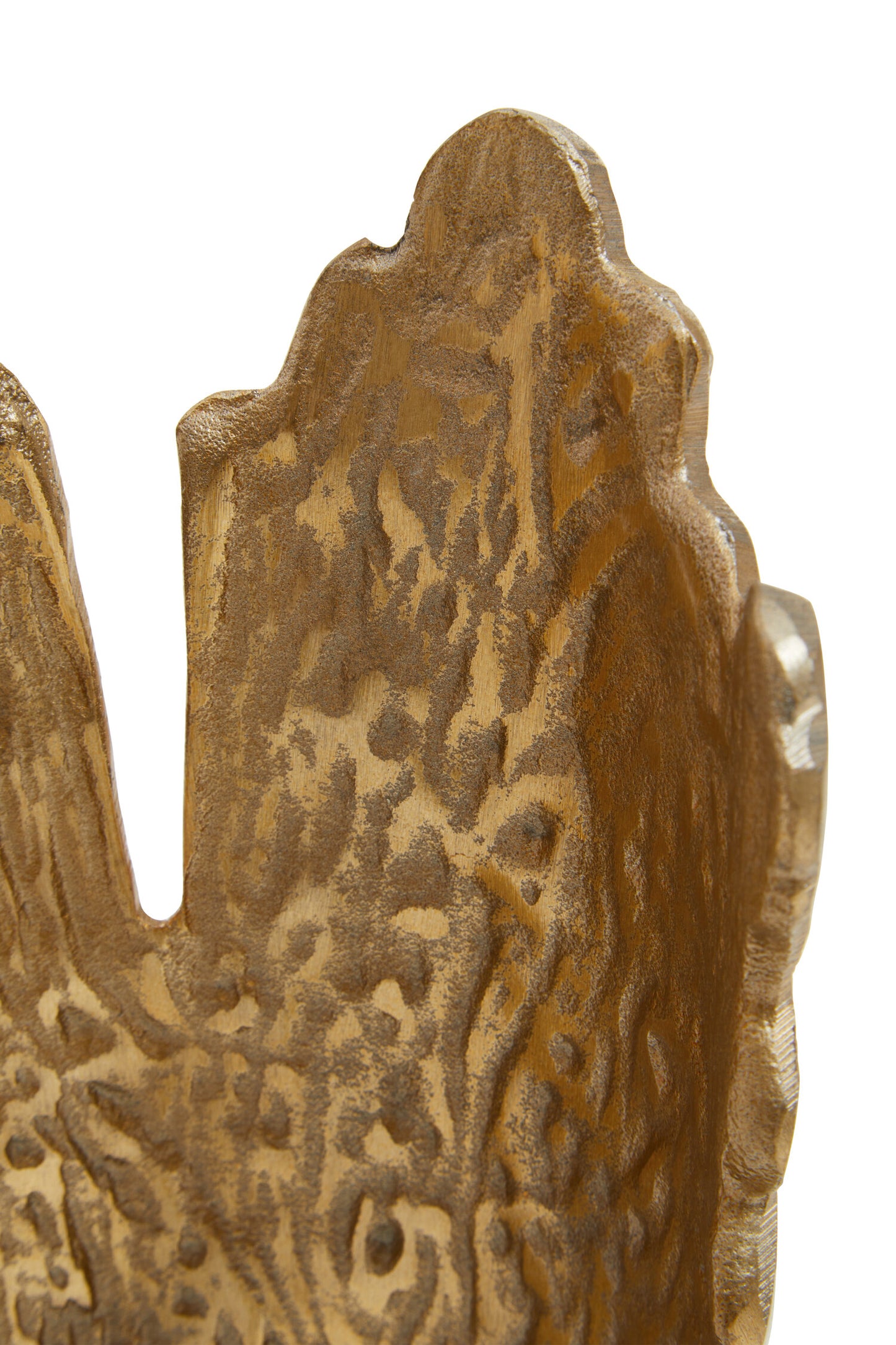 Luxe Decor Large Black Gold Ombre Candle Holder