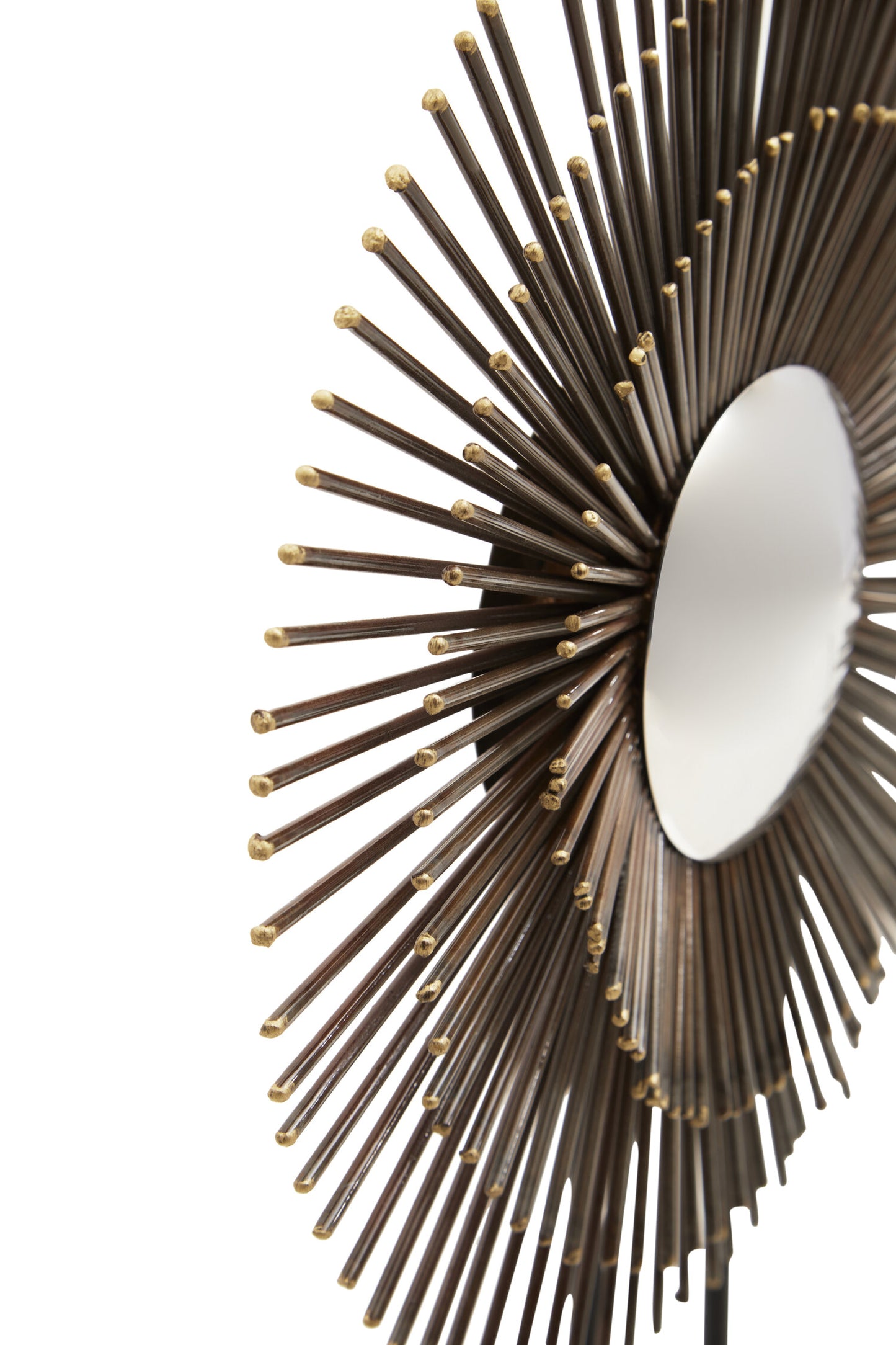 Luxe Decor Black Quill Sculpture with Marble Base