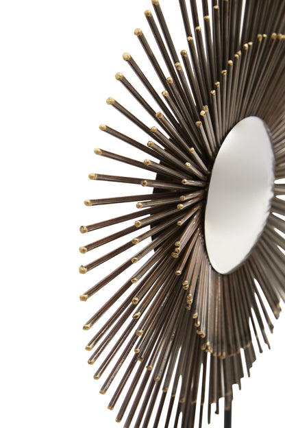 Luxe Decor Black Quill Sculpture with Marble Base