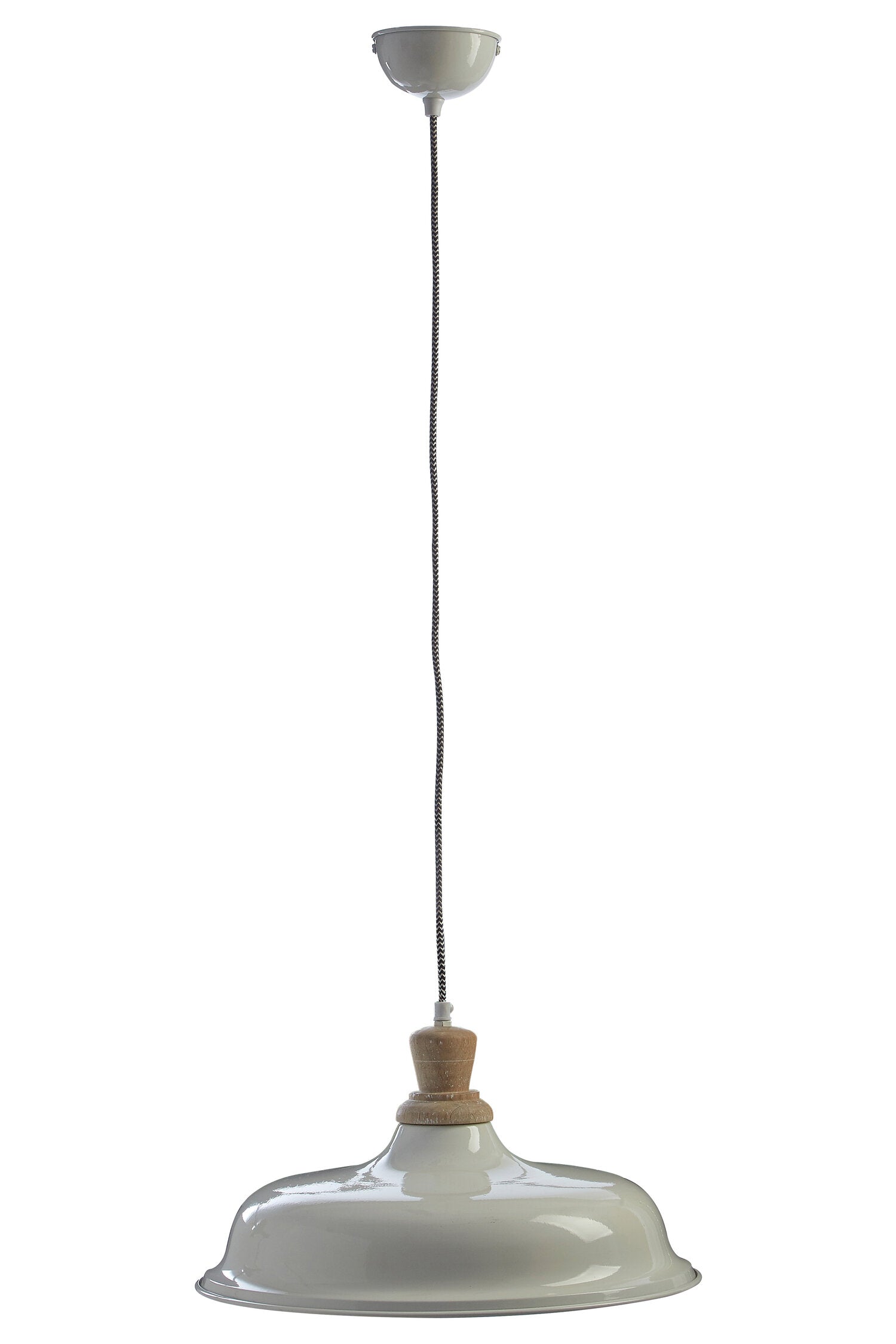 Oslo White Small Pendant Light Ceiling Light | Bali & Blue