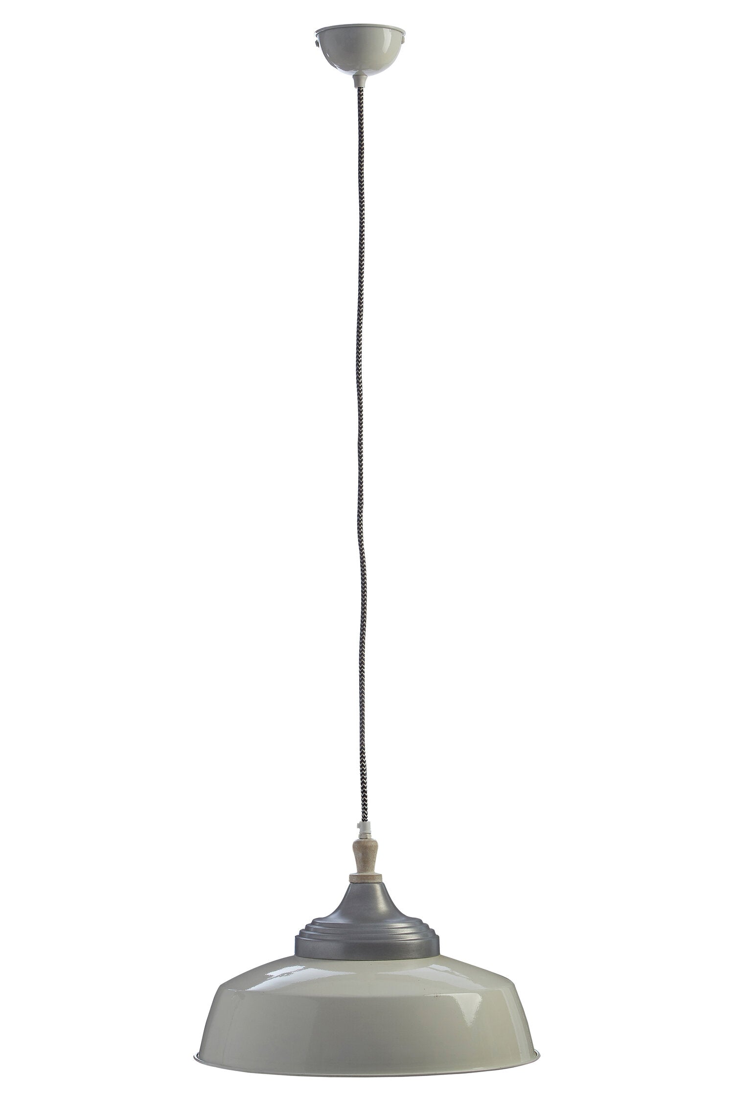 Oslo Large White Bowl Shaped Pendant Light Ceiling Light | Bali & Blue