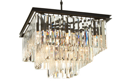 Donatella Multi Crystal Townhouse Pendant Light
