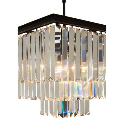 Donatella Multi Crystal Townhouse Pendant Light