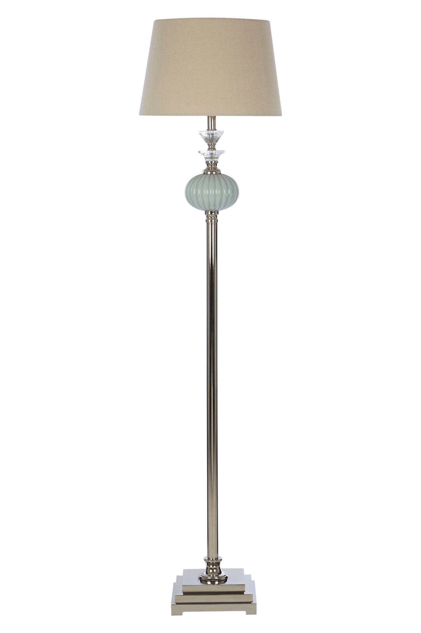 Ulysses Floor Lamp With Linen Shade