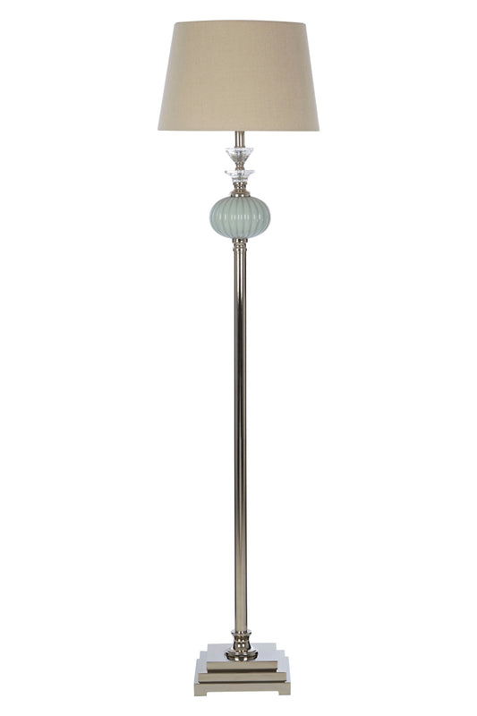 Ulysses Floor Lamp With Linen Shade