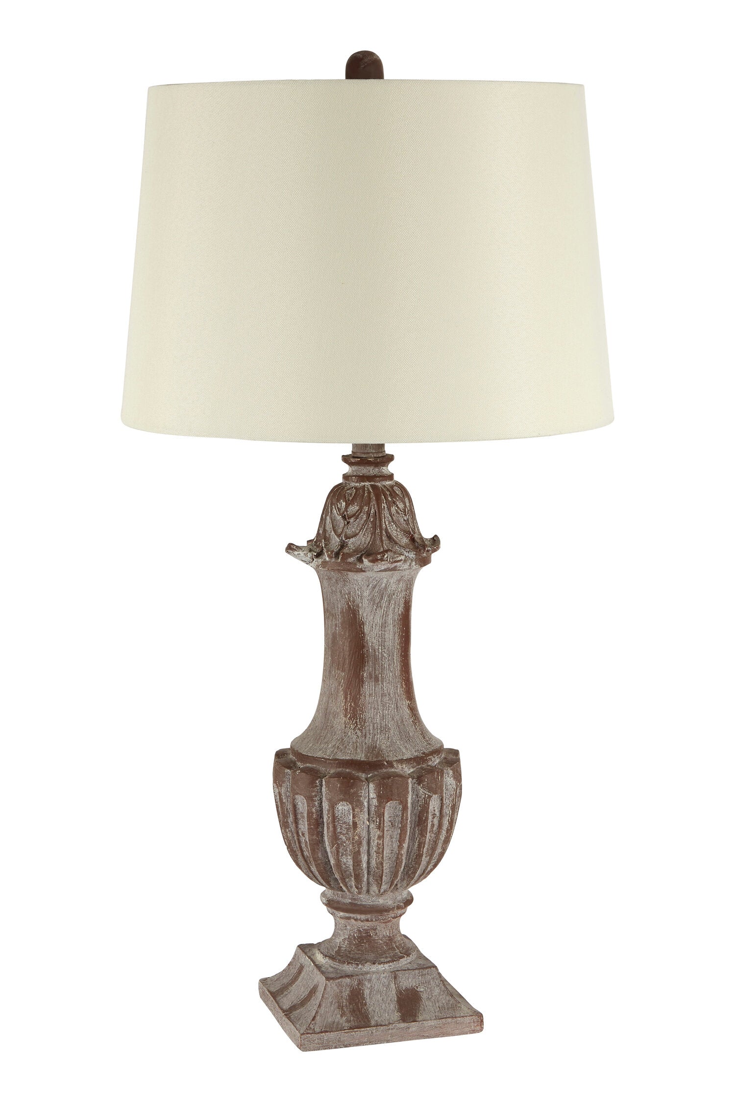 Aria Beige Shade Classic Table Lamp | Bali & Blue