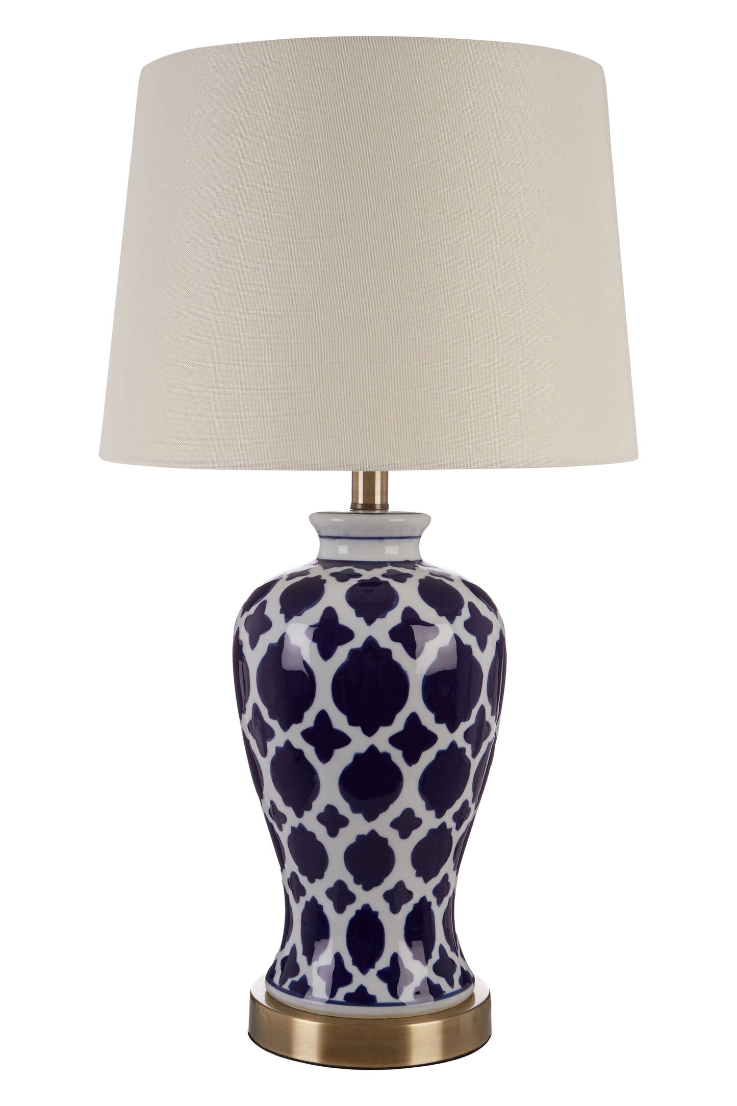 Annabelle Curved Modern Table Lamp | Bali & Blue