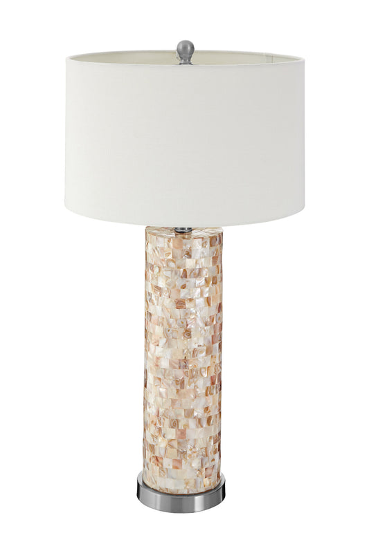 Thelma Shell Inlay Coastal Table Lamp