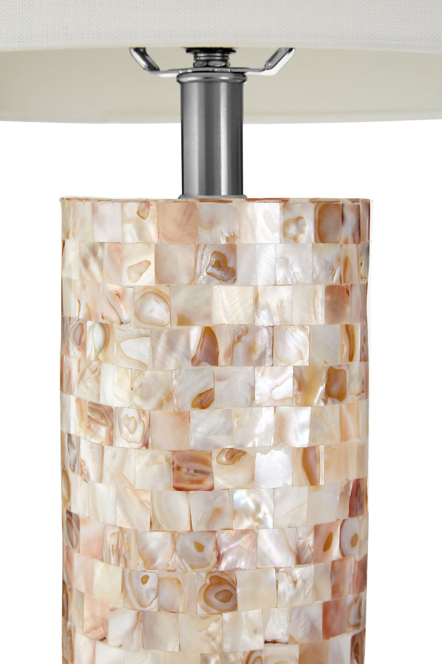 Thelma Shell Inlay Coastal Table Lamp