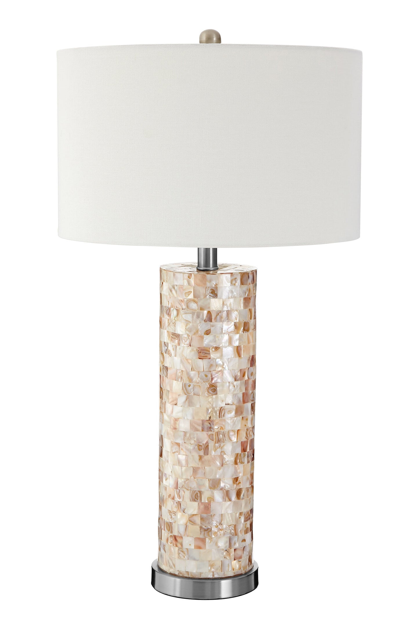 Thelma Shell Inlay Coastal Table Lamp | Bali & Blue