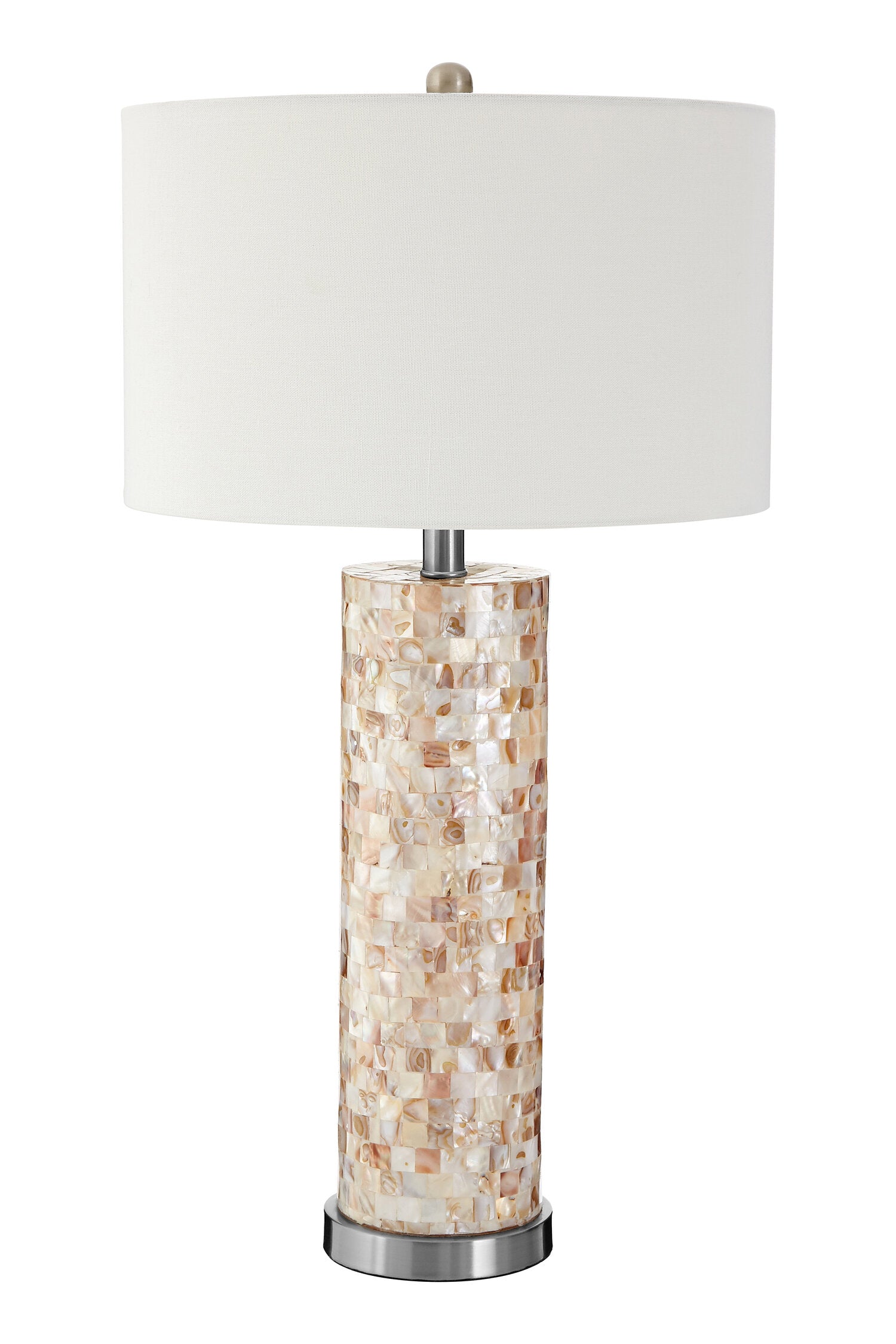 Thelma Shell Inlay Coastal Table Lamp | Bali & Blue