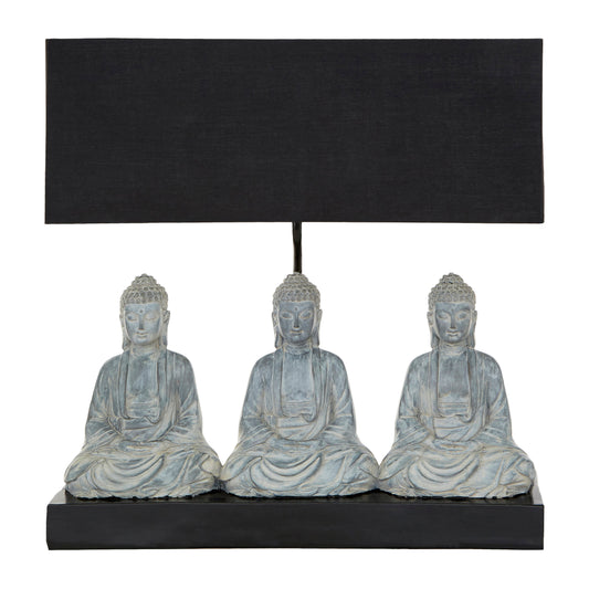 Buddha Boho Serene Table Lamp | Bali & Blue