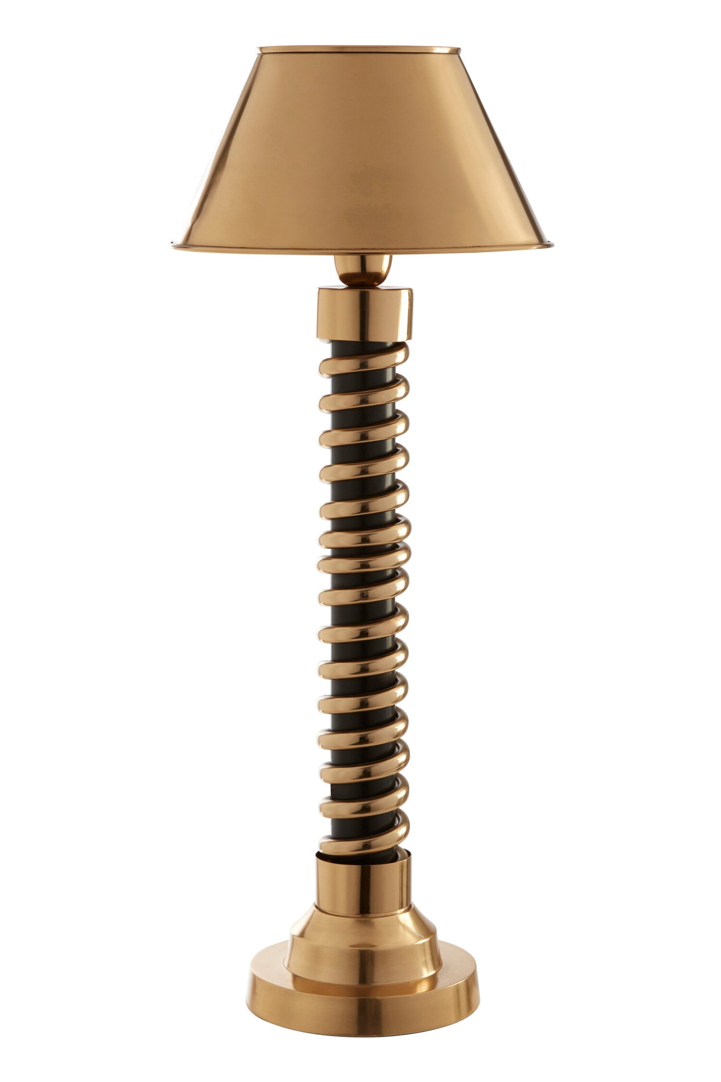 Darcy Spiral Table Lamp with Empire Shade