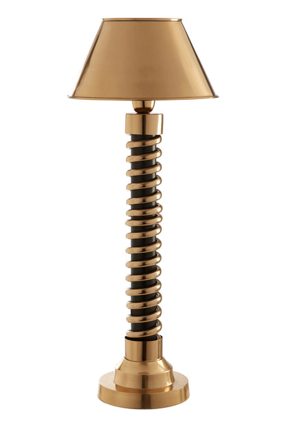 Darcy Spiral Table Lamp with Empire Shade
