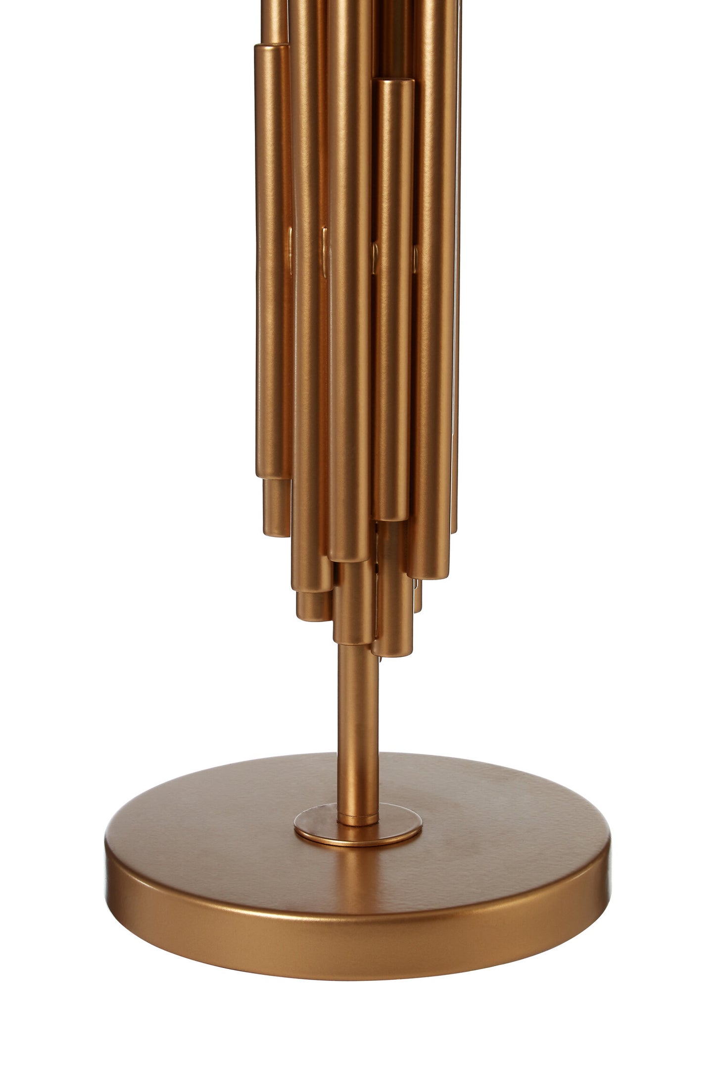 Ritz Champagne Gold Black Shade Table Lamp