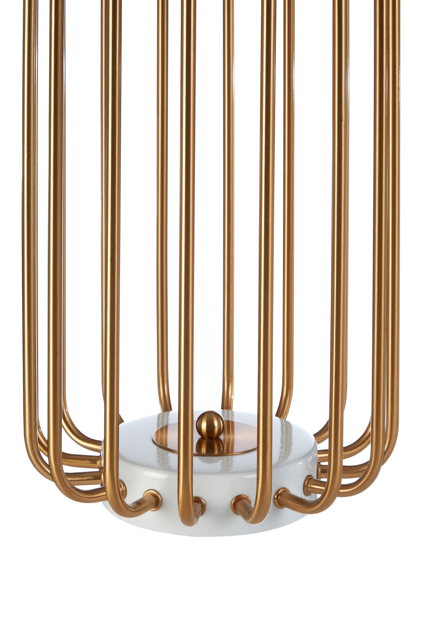 Zina Gold Caged Table Lamp