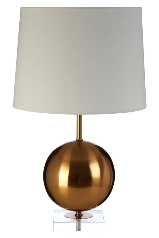 Lara Gold Crystal Sphere Luxe Table Lamp | Bali & Blue