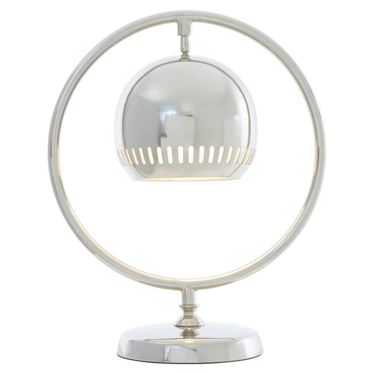 Macon Circle Modern Table Lamp