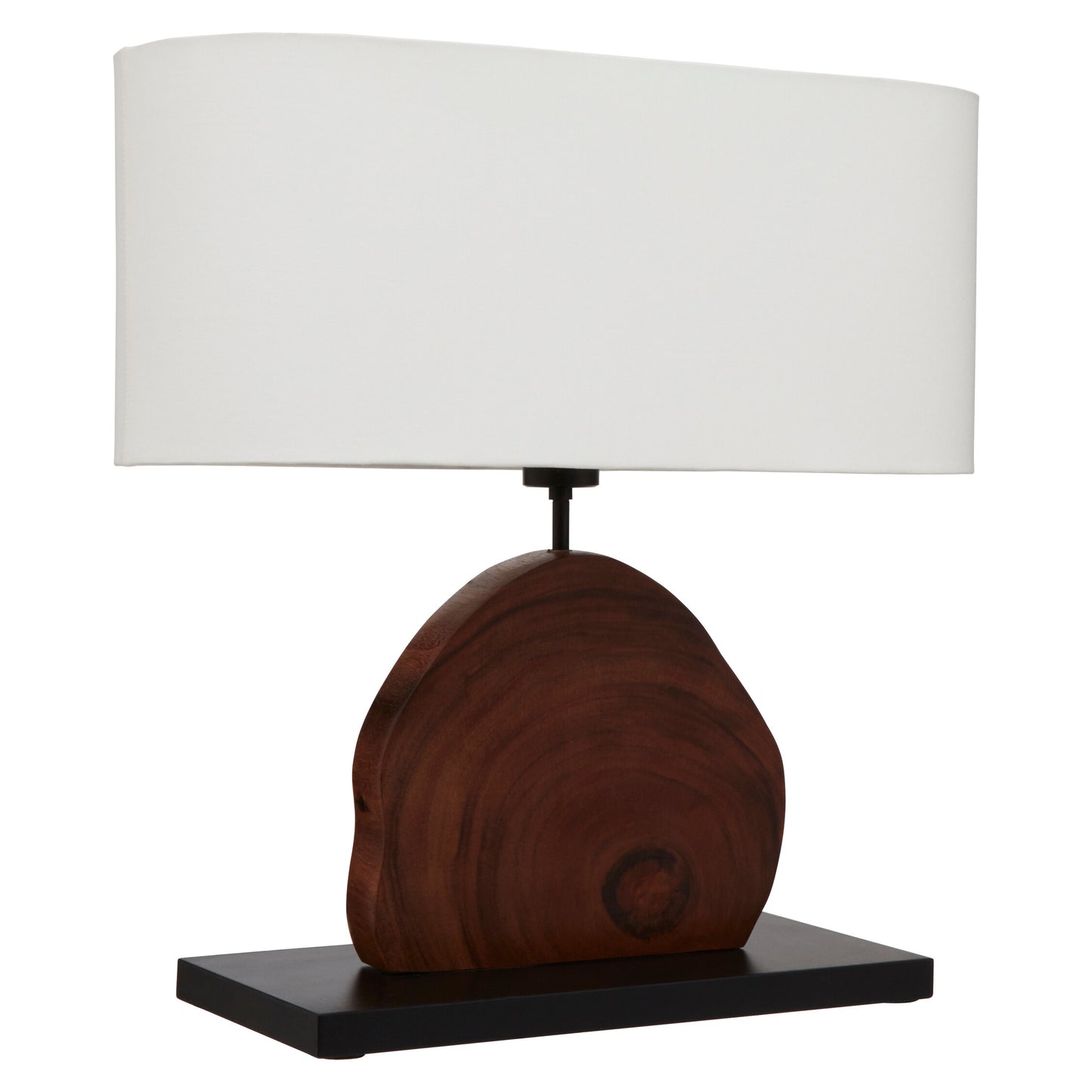 Goa Wooden Live Edge Organic Table Lamp