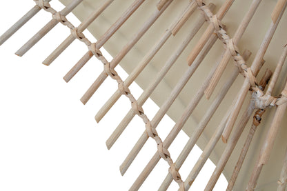 Drift Small Woven Rattan Wall Light