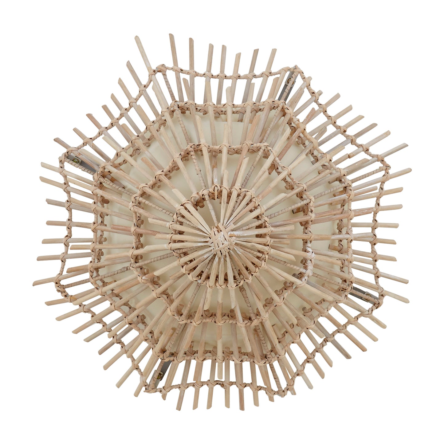 Drift Small Woven Rattan Wall Light