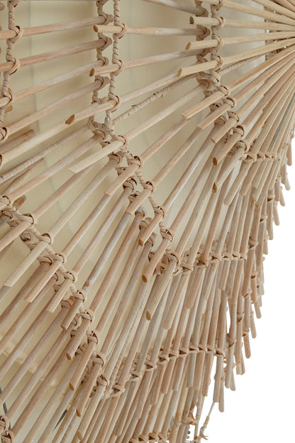 Drift Medium Woven Rattan Wall Light