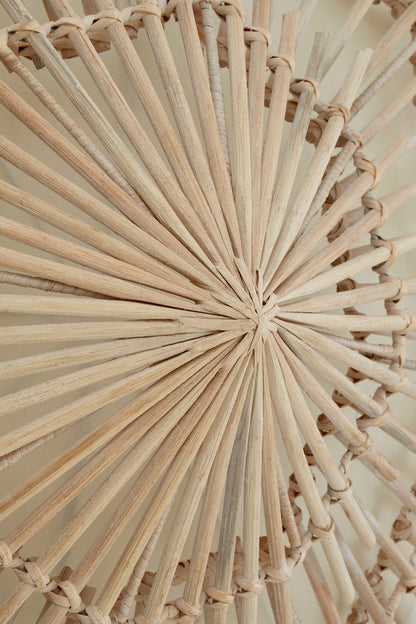 Drift Medium Woven Rattan Wall Light
