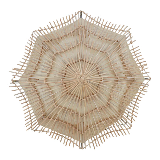 Drift Large Rattan Woven Wall Light