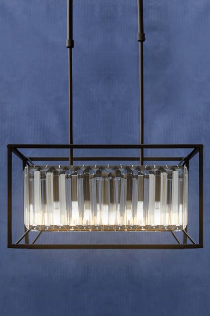 Malone 4 Bulb Dark Brown Ceiling Light