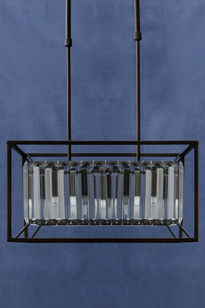 Malone 4 Bulb Dark Brown Ceiling Light