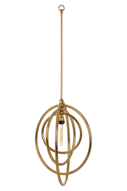 Babylon Gold Elliptical Modern Pendant Light