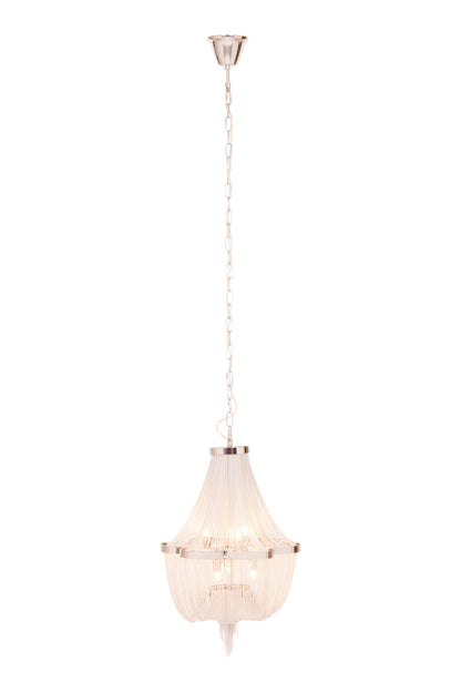 Helena 6 Light Chrome Chain Chandelier