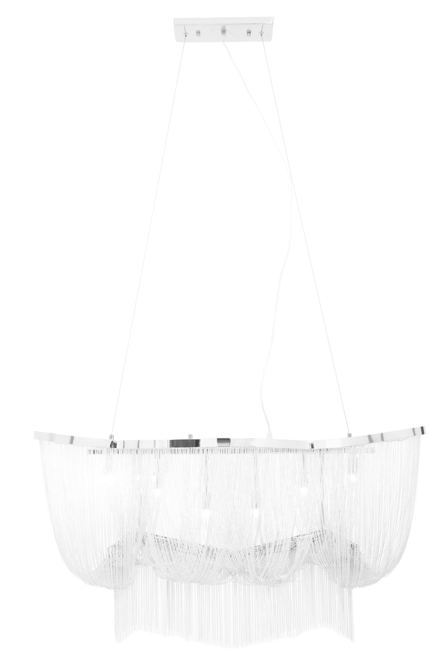 Helena 6 Light Chrome Pendant Light