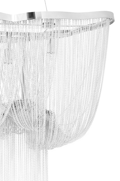 Helena 6 Light Chrome Pendant Light