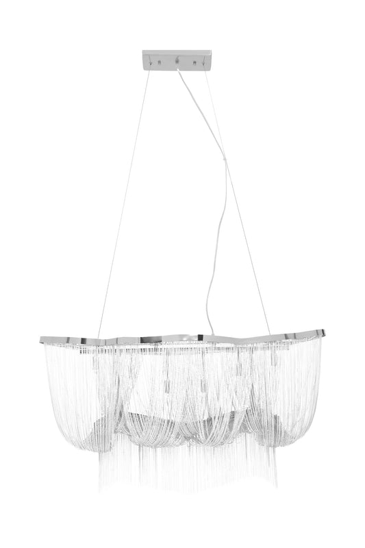 Helena 6 Light Chrome Pendant Light