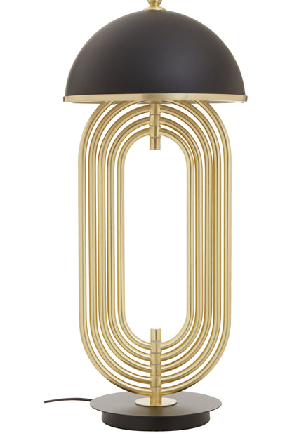 Damien Table Lamp With Black Shade