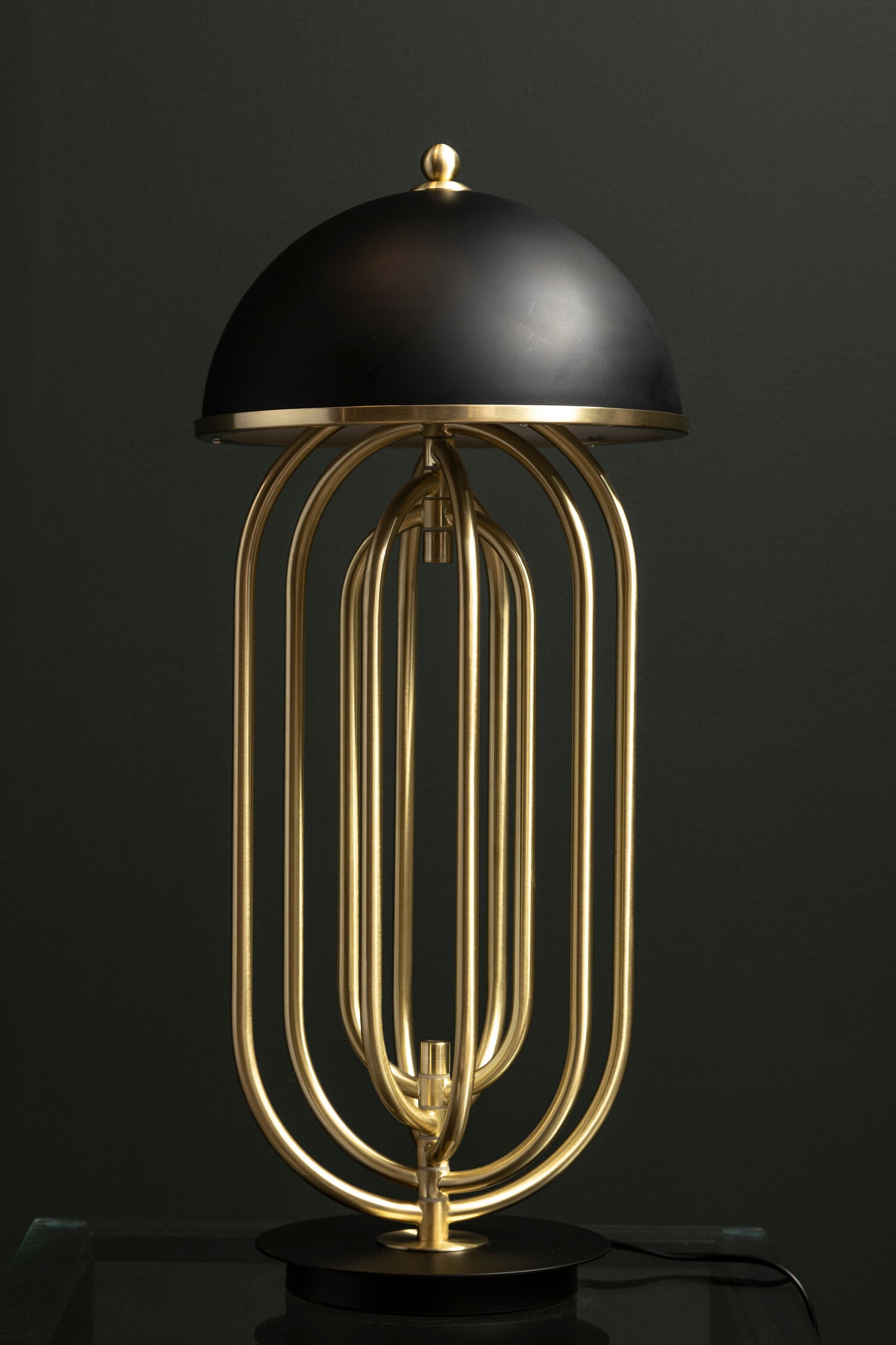 Damien Table Lamp With Black Shade