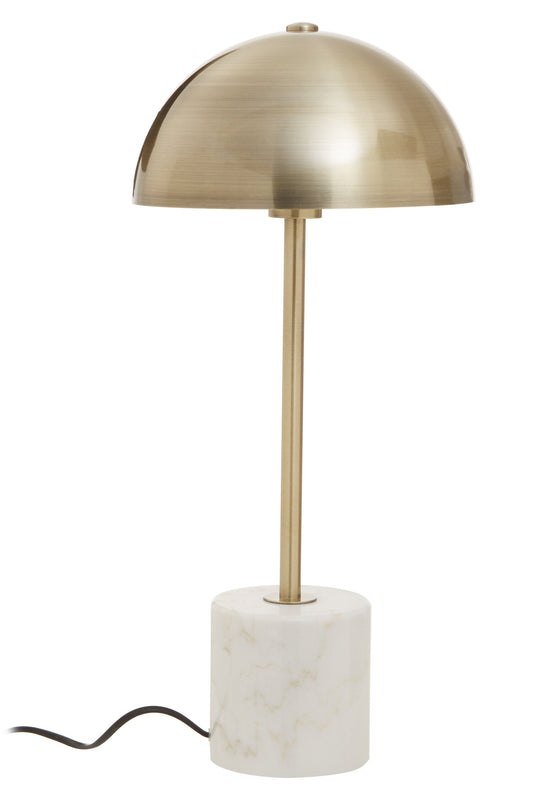 Jaxon Table Lamp with White Marble Base