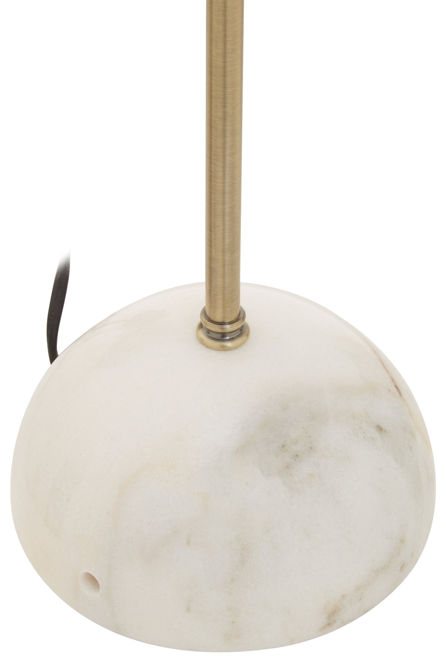 Jaxon Brass Finish Table Lamp with Marble Base