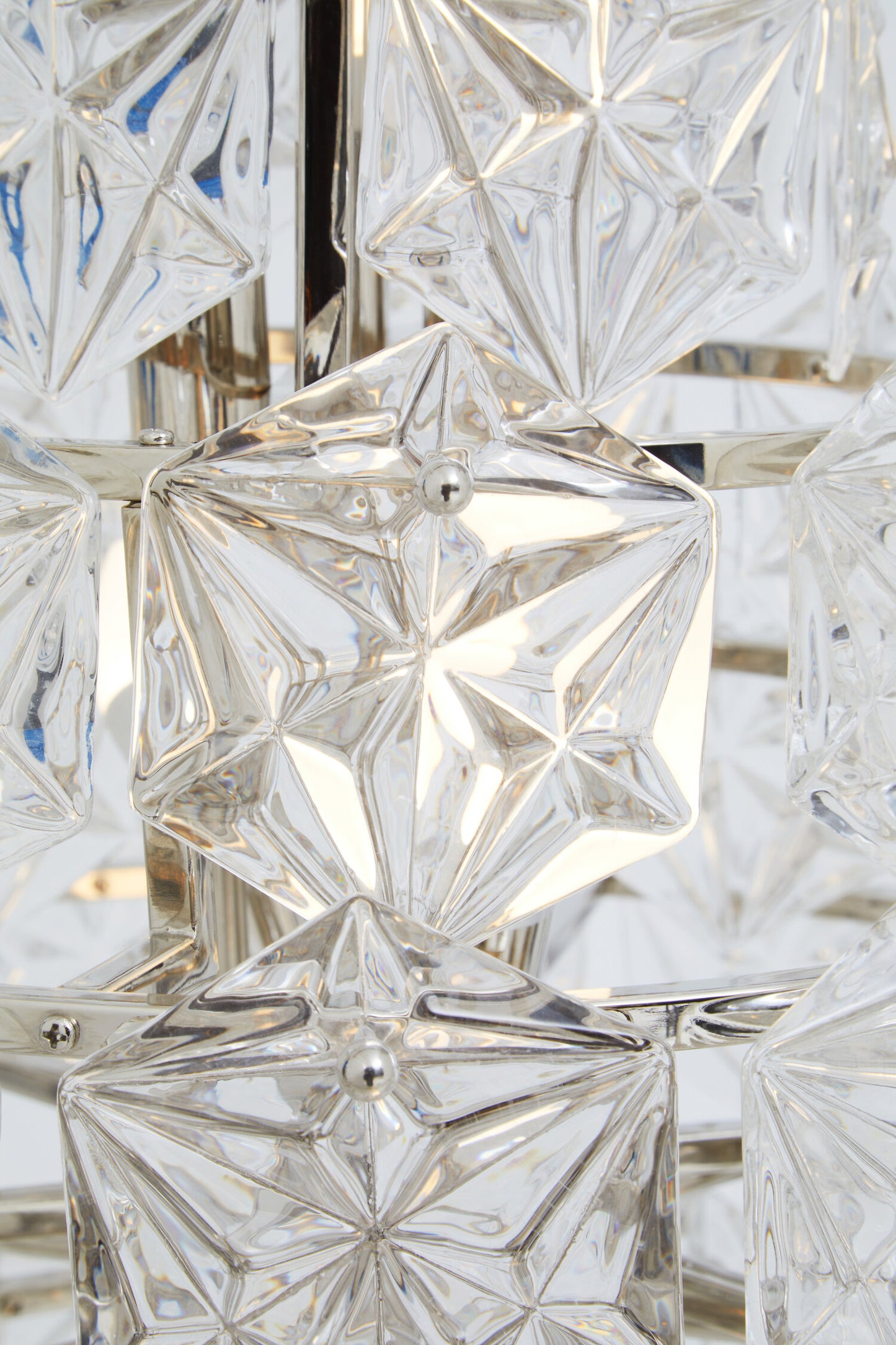 Helena Luxe Tiered Glass Chandelier