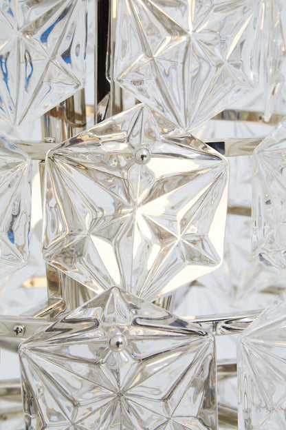 Helena Luxe Tiered Glass Chandelier