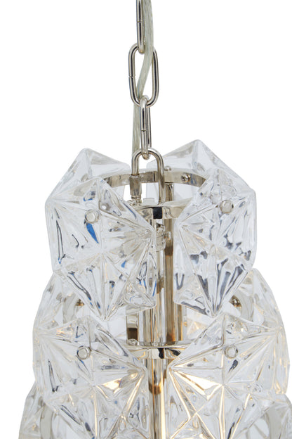 Helena Luxe Tiered Glass Chandelier