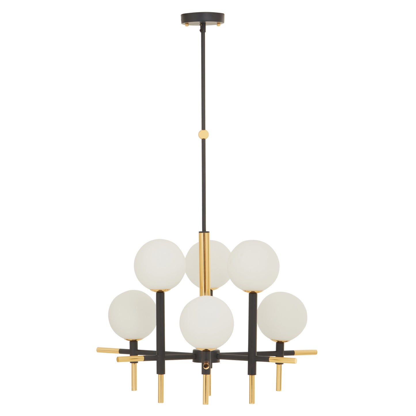 Notting Hill Industrial Chic Six Bulb Pendant Light