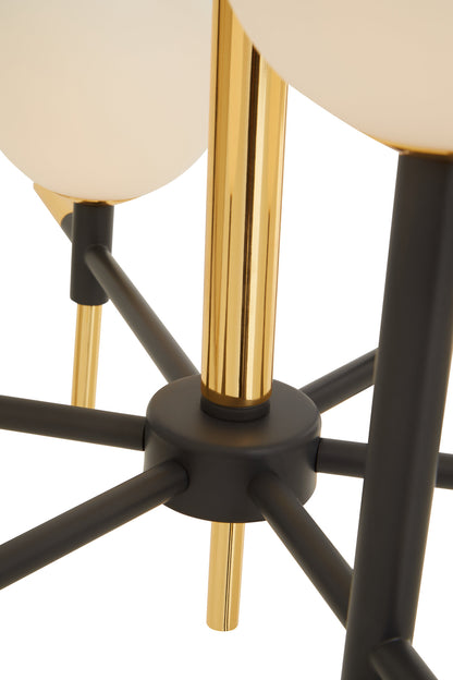 Notting Hill Industrial Chic Six Bulb Pendant Light