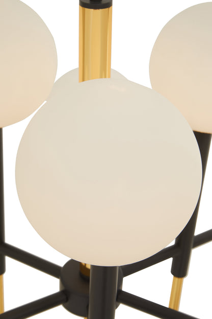 Notting Hill Industrial Chic Six Bulb Pendant Light