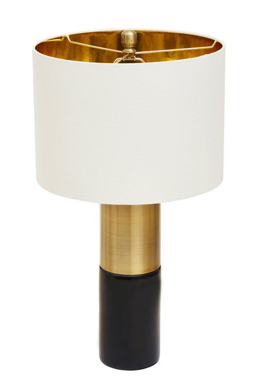 Victor Black Marble Gold Luxe Table Lamp | Bali & Blue